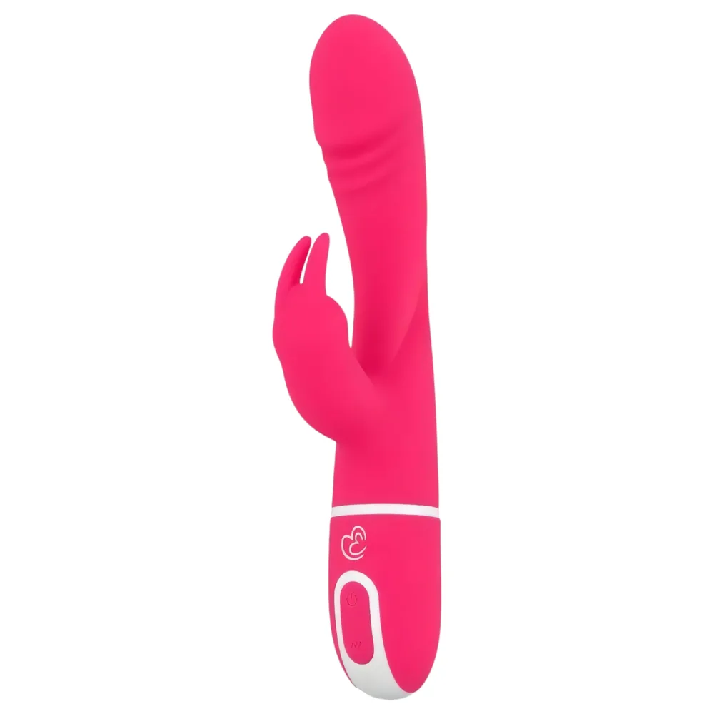 Easytoys - vibrátor na klitoris a bod G - ružový