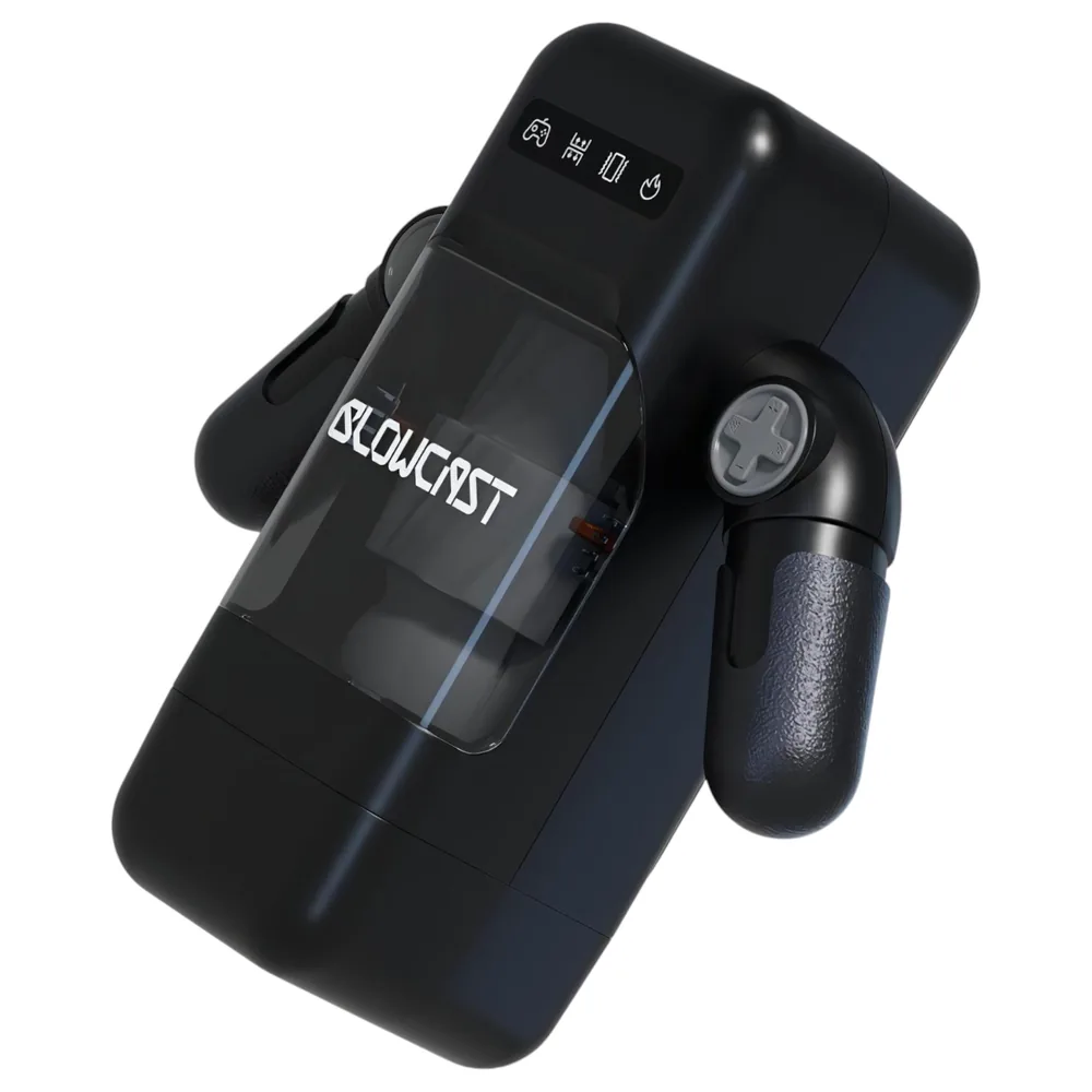 BLOWCAST Blowbot - automatický masturbátor pre mužov - čierny