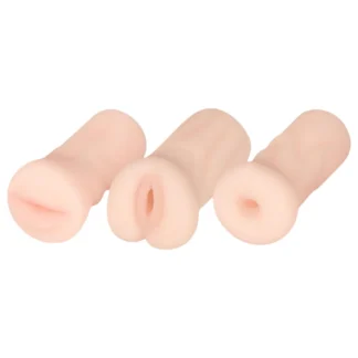 FWB - realistický masturbátor set - prírodná farba