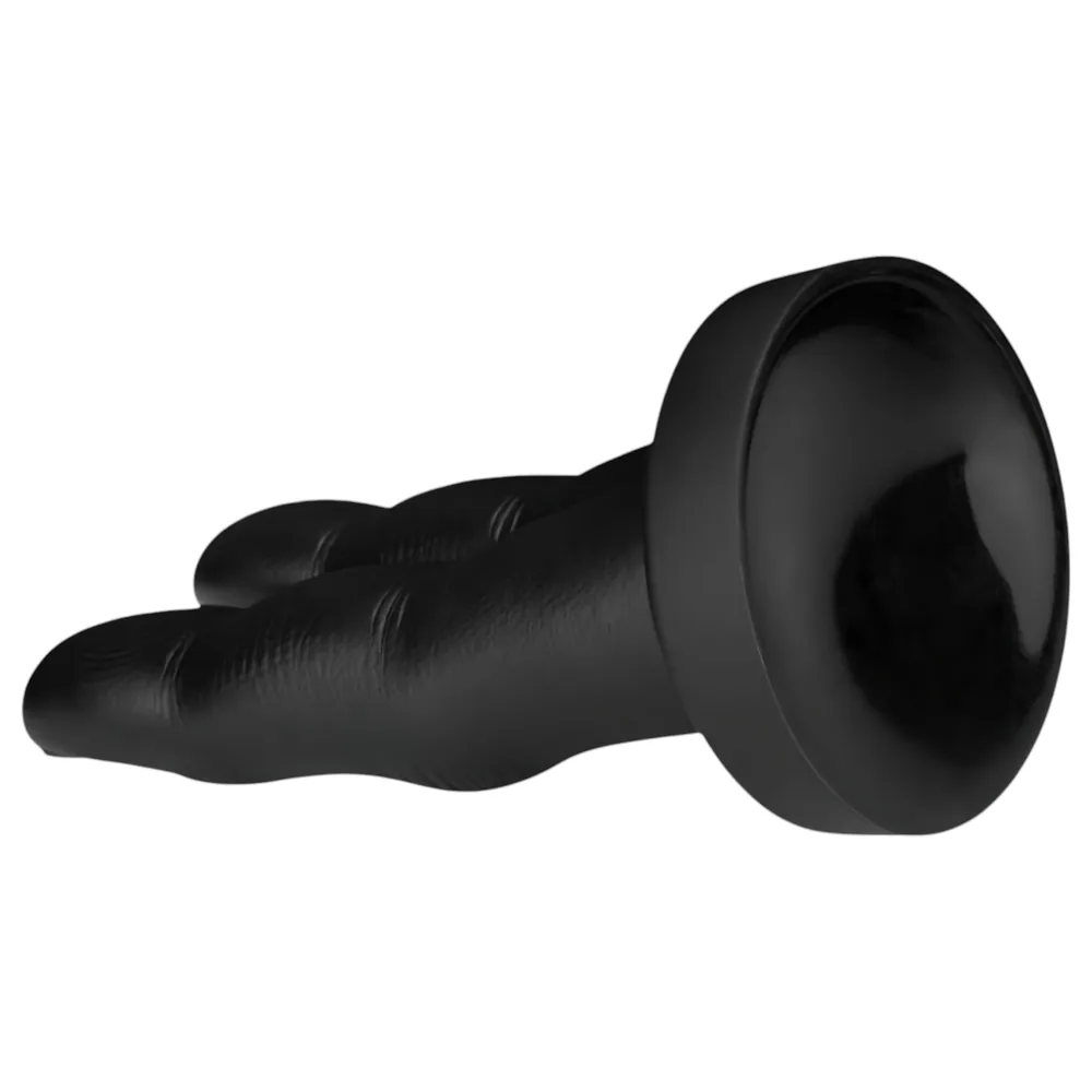 BUTTR - análny dvojitý prstový dildo - čierne – Obrázok 7