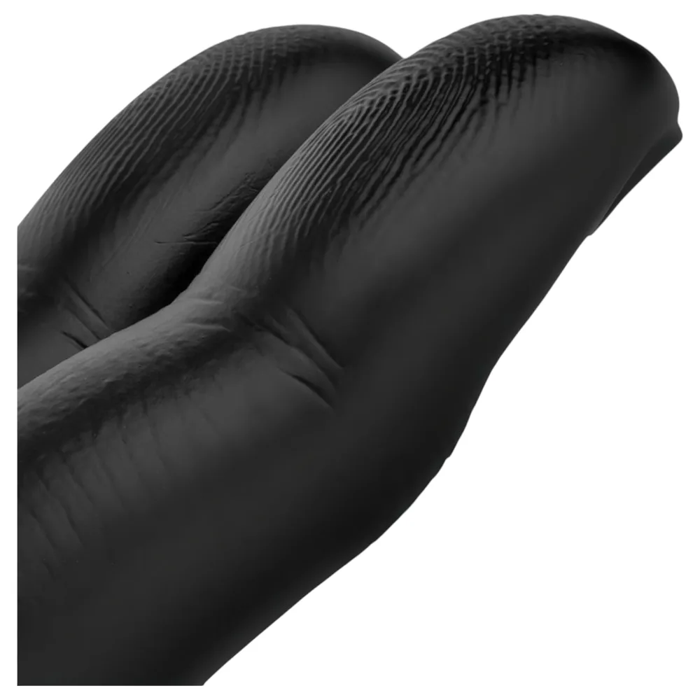 BUTTR - análny dvojitý prstový dildo - čierne – Obrázok 8