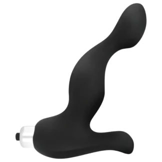 EasyToys - vibrátor na prostatu (čierny)