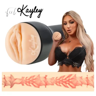 Kiiroo Kayley Gunner - masturbátor vagína - PowerBlow kompatibilný - naturálny