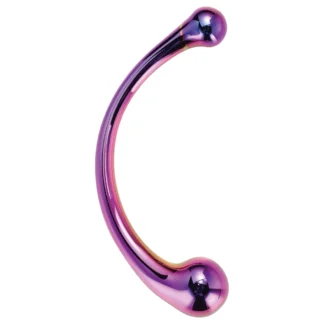 Dreamtoys - sklenené dildo - fialové
