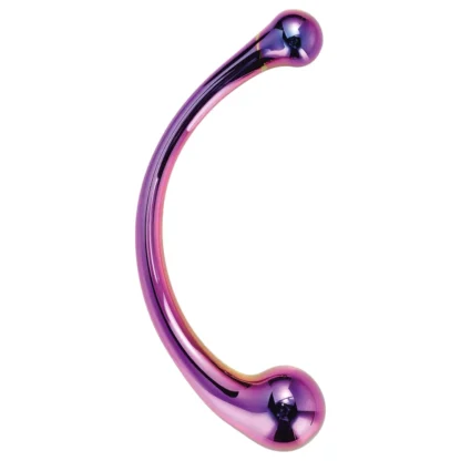 Dreamtoys - sklenené dildo - fialové