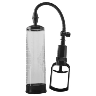 Dreamtoys - vákuová pumpa na penis s rýchloupínacím ventilom (priehľadná)