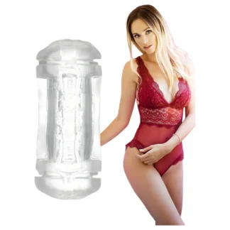 The Girl Next Door Sophia - masturbátor - vagína a ústa - priehľadný