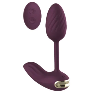 Dreamtoys Essentials - nositeľné ohybné vibračné vajíčko (fialové)
