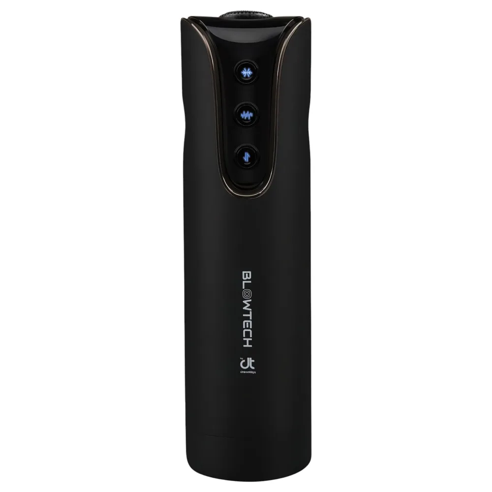 Dreamtoys - vibračný masturbátor pre mužov - úzky grip - čierny