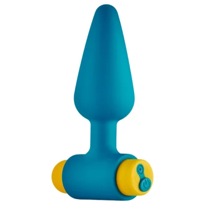 Dreamtoys Love Signal - vibrujúca análna zátka (zelená)