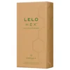 LELO Hex Organic - kondómy na zvýšenie potencie - 12 ks