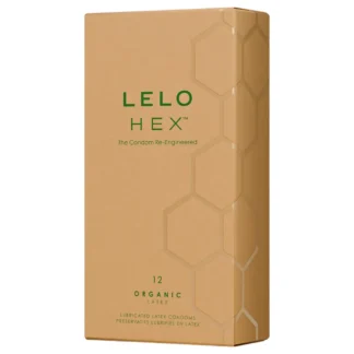 LELO Hex Organic - kondómy na zvýšenie potencie - 12 ks