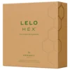 LELO Hex Organic - kondómy na zvýšenie potencie - 36 ks