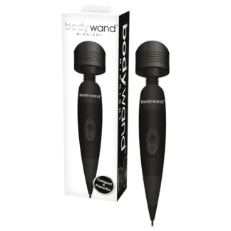 bodywand Midnight kompaktný sieťový wand-masážny prístroj - čierny