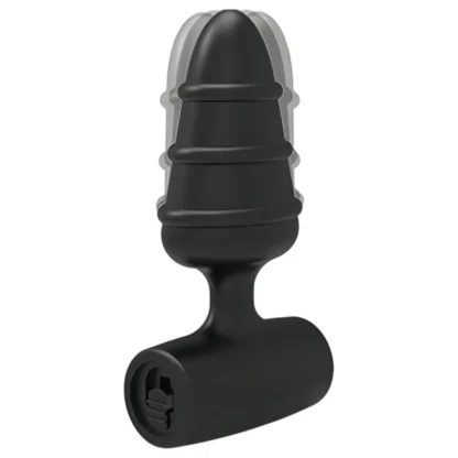 Love Plug - análny mini vibrátor - čierny