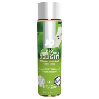 System JO - H2O - lubrikant na vodnej báze - so zeleným jablkom (120 ml)