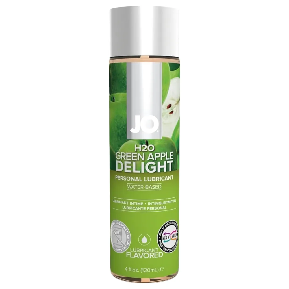 System JO - H2O - lubrikant na vodnej báze - so zeleným jablkom (120 ml)