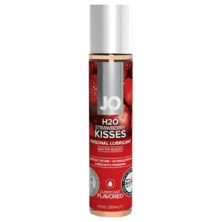 System JO - H2O jahodový bozk - lubrikant na vodnej báze (30 ml)