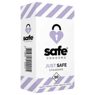SAFE Just Safe - pánsky kondóm - vanilka - 10 ks