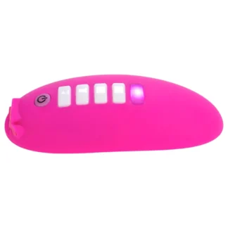 OhMiBod Lightshow - aplikáciou ovládaný klitorálny vibrátor s LED svetlom (ružový)