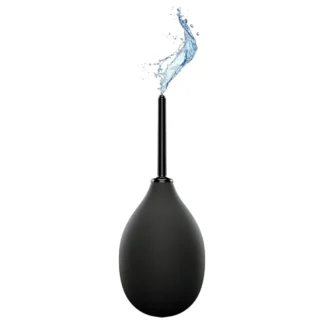 Perfect Fit Ergoflo Impulse - análna a intím sprcha - čierna