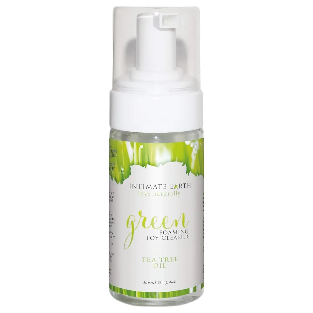 Intimate Earth Green Tee - dezinfekčný a čistiaci sprej (100 ml)