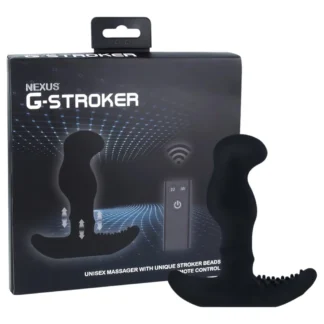 Nexus G-stroker - vibrátor na masáž prostaty s diaľkovým ovládaním - čierny