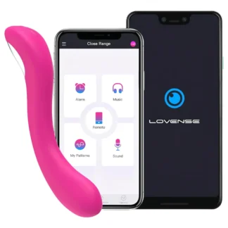 Lovense Osci 2 - aplikáciou ovládaný vibrátor na bod G (ružový)