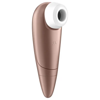 Satisfyer 1 Number One - stimulátor klitorisu s tlakovými vlnami - hnedý