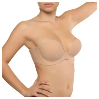 Bye Bra Gala C - skrytá push-up podprsenka (telová)