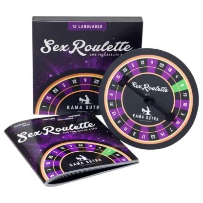 Sex Roulette Kama Sutra - erotická spoločenská hra (v 10 jazykoch)