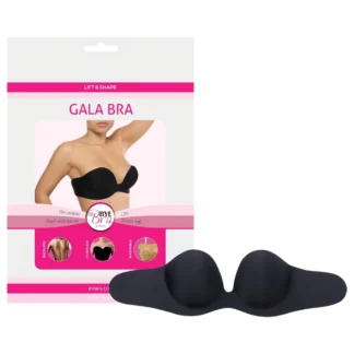 Bye Bra - push-up podprsenka - neviditeľná - čierna
