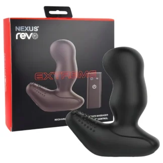 Nexus Revo Extreme - bezdrôtový rotačný vibrátor na prostatu - čierny
