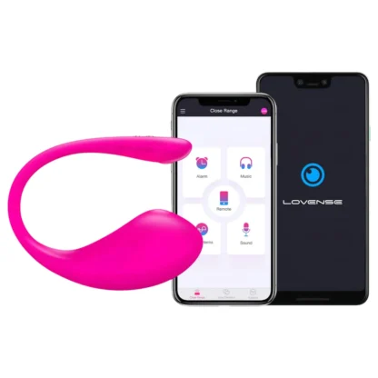 Lovense Lush 3 - vibrátor v tvare vajíčka ovládaný aplikáciou (ružový)