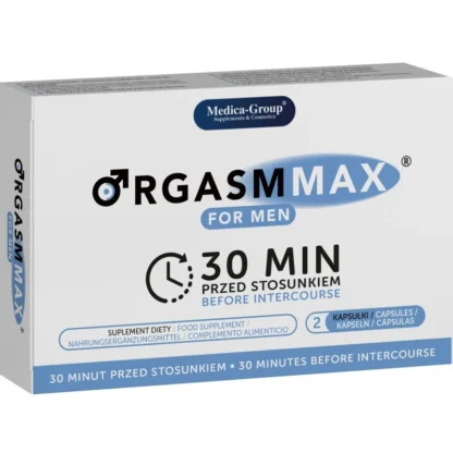 Orgasm Max For Men – 2 kapsuly