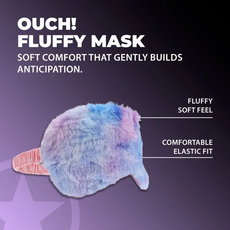 Ouch! Fluffy – plyšová maska na oči, viacfarebná – Obrázok 3