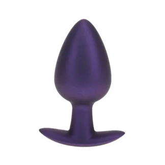 Ouch! Smooth Silicone – análny kolík, veľký, metalická fialová