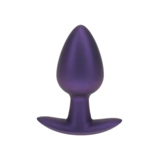 Ouch! Smooth Silicone – análny kolík, stredný, metalická fialová
