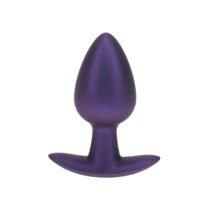 Ouch! Smooth Silicone – análny kolík, stredný, metalická fialová