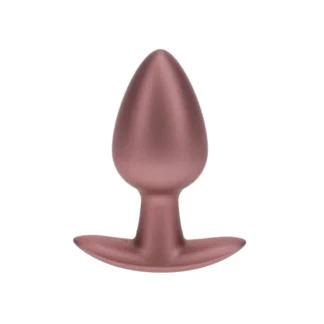 Ouch! Smooth Silicone – análny kolík, stredný, rose gold