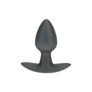 Ouch! Smooth Silicone – análny kolík, malý, gunmetal