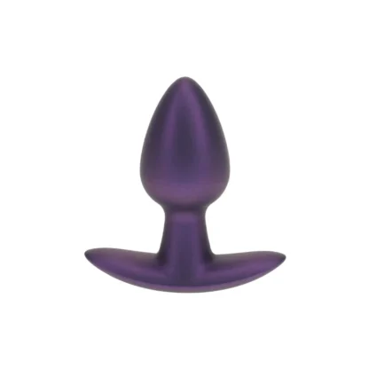 Ouch! Smooth Silicone – análny kolík, malý, metalická fialová