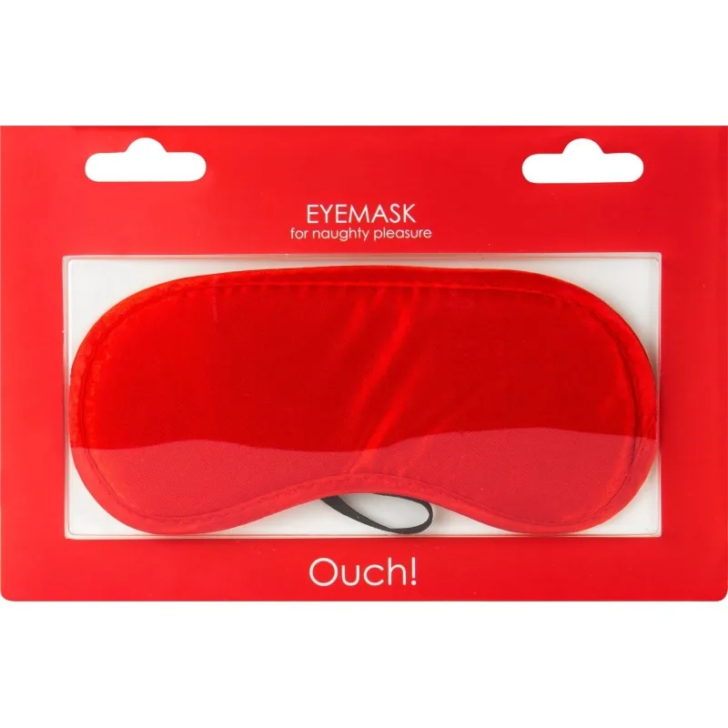 Ouch! Soft Eye Mask červená maska na oči – Obrázok 4