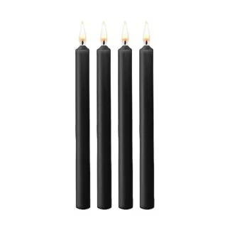 Ouch! Teasing Wax Candles Large - farebné parafínové sviečky na horúci vosk (4 ks)