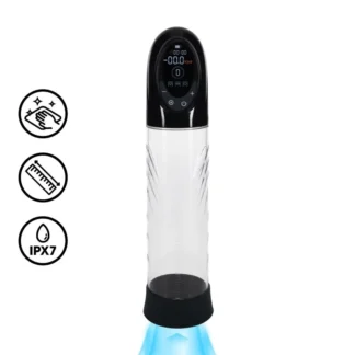 Pumped CyberPulse vákuová pumpa na penis, čierna