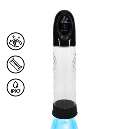 Pumped CyberPulse vákuová pumpa na penis, čierna