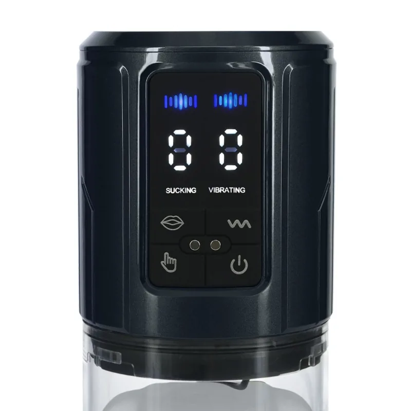 Pumped UltraLift automatický masturbátor, gun metal – Obrázok 2