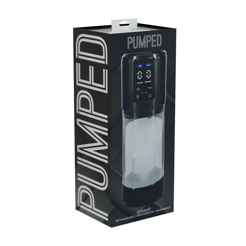 Pumped UltraLift automatický masturbátor, gun metal – Obrázok 7