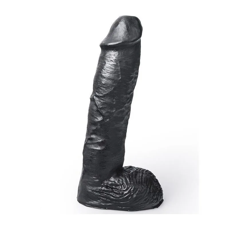 HUNG System Mickey realistický dildo čierny 24 cm