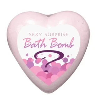 Kheper Games – Sexy Surprise kúpeľová bomba v tvare srdca s vibračným prekvapením